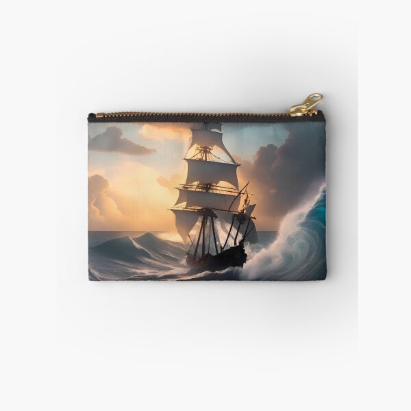 Item preview, SHIP IN OCEAN STORM  designed and sold by basitcv.