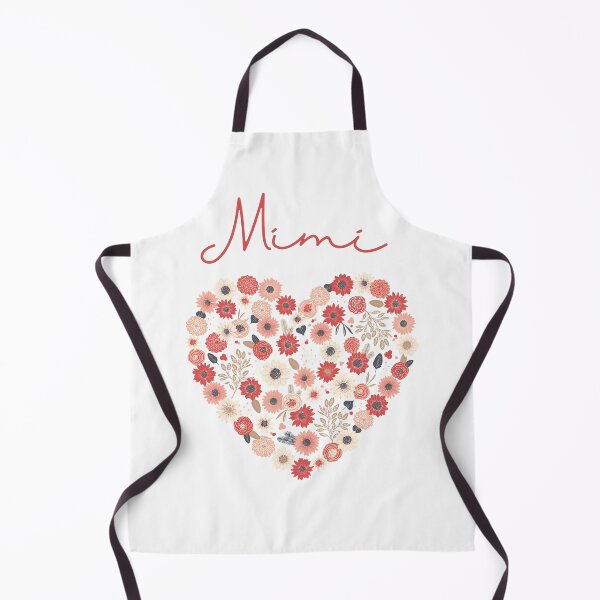 Item preview, Mimi Floral Heart designed and sold by AliKatsDesign.