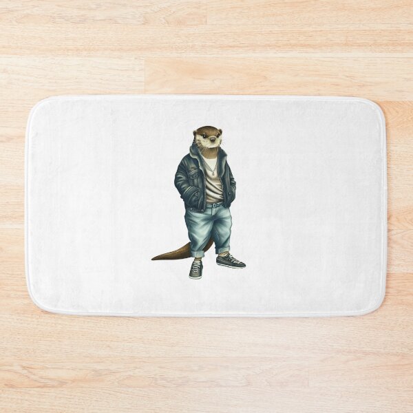Item preview, Hipster Otter V1 designed and sold by HipsterAnimals.