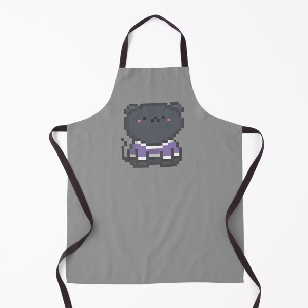 Item preview, Pixel Quiet Scottish Fold Dark Grey Cat 90 designed and sold by sosorimaru.