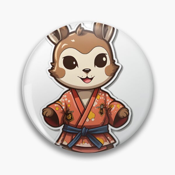 Item preview, Martial Arts Bunny designed and sold by StickerFrenzy11.