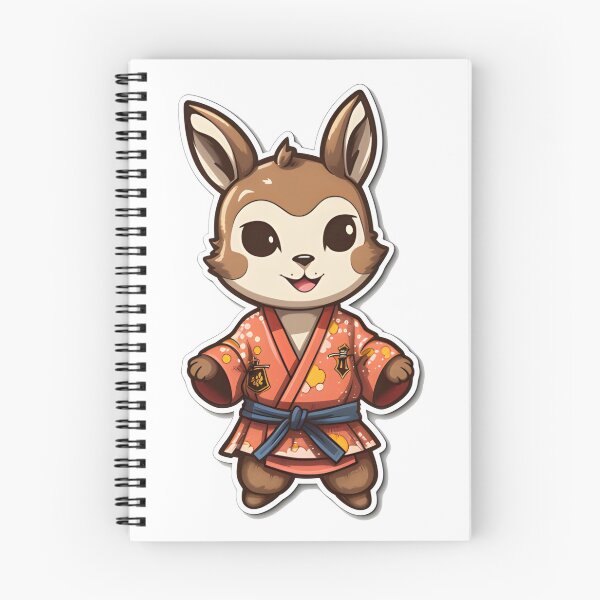 Item preview, Martial Arts Bunny designed and sold by StickerFrenzy11.