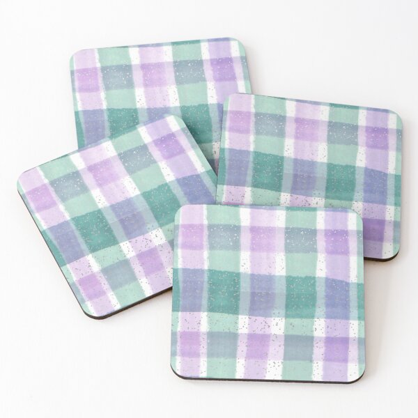 Item preview, Purple and blue green of patterns designed and sold by andrasdesignssss.