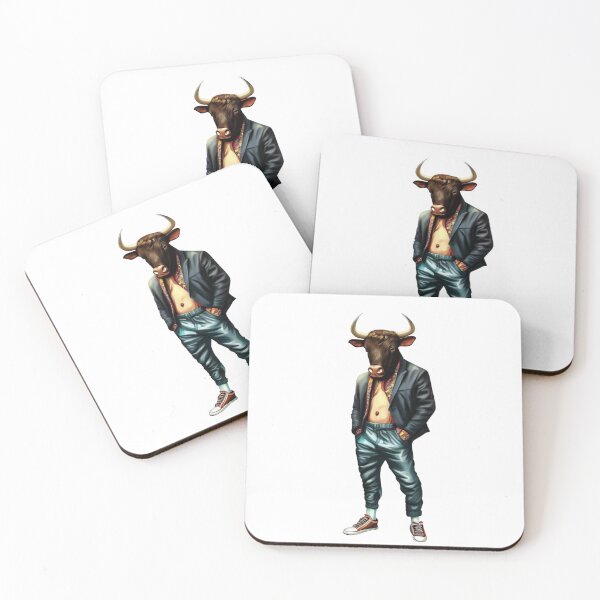 Item preview, Hipster Bull V6 designed and sold by HipsterAnimals.