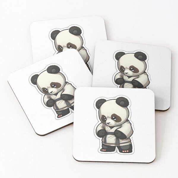 Item preview, Martial Arts Panda designed and sold by StickerFrenzy11.