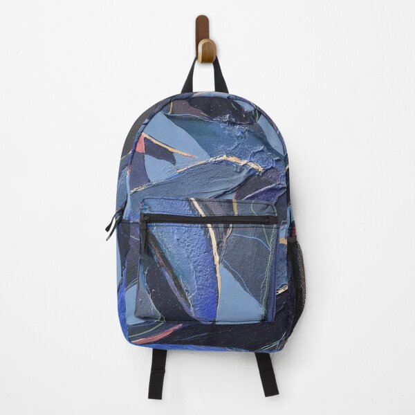 Item preview, Midnight Blue Leaves Painting designed and sold by leahgay.