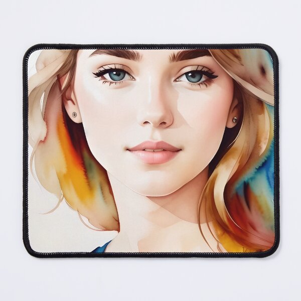 Item preview, Portrait of a beautiful young woman designed and sold by NurjanBR.