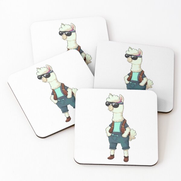 Item preview, Hipster Llama V1 designed and sold by HipsterAnimals.