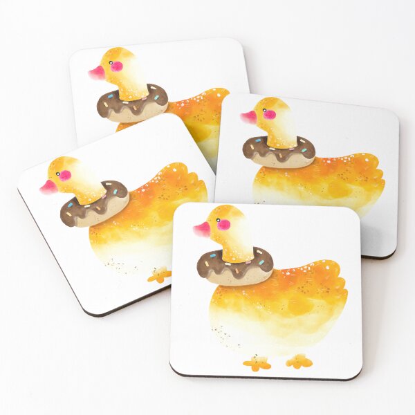 Item preview, Various sweet chocolate cupcake cookie snacks delicious Cute duck designed and sold by UnloveToy10.