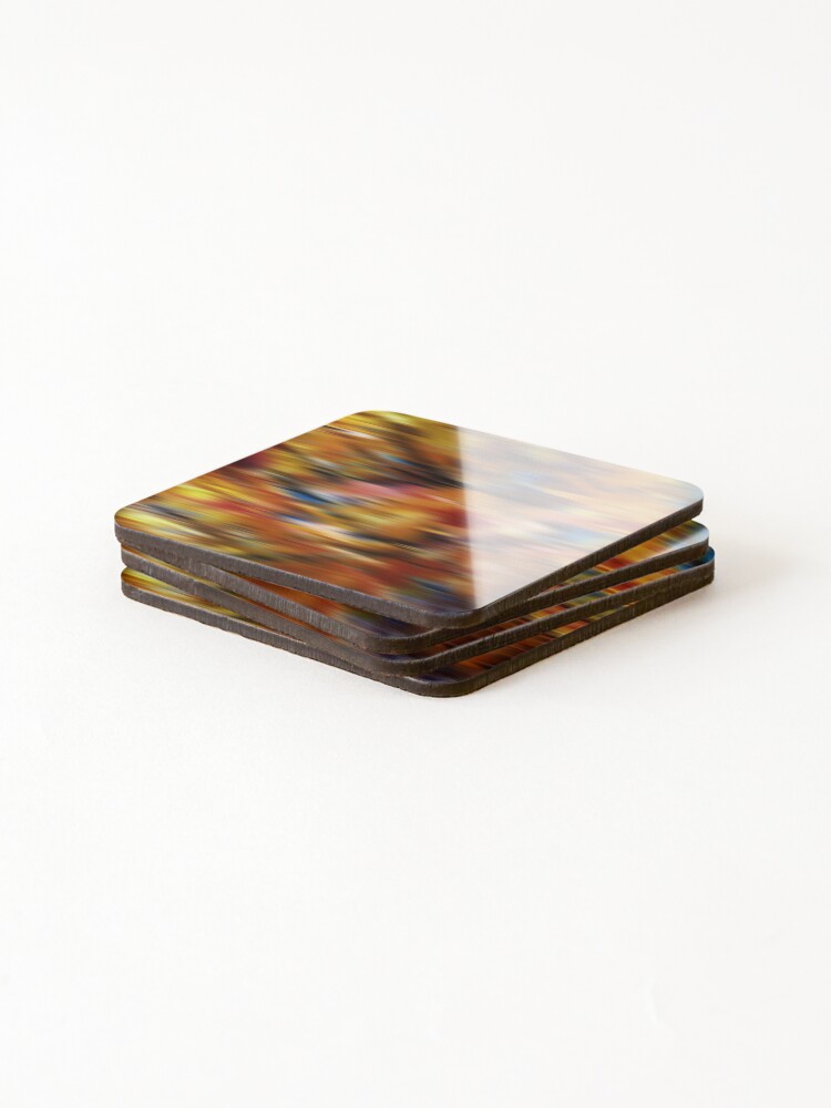 Thumbnail 4 of 5, Coasters (Set of 4), Colorful Pattern designed and sold by algill.