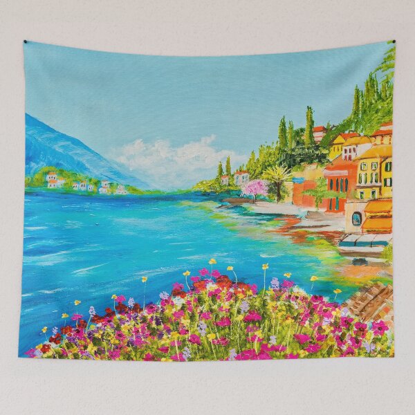 Item preview, Varenna Lake Como designed and sold by artbydanielle.