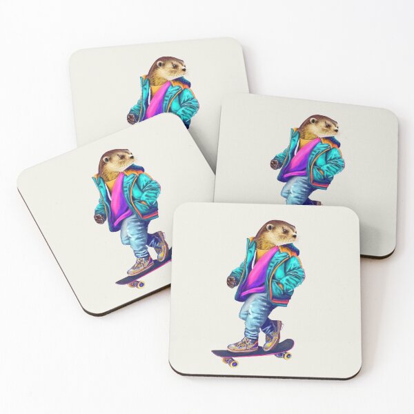 Item preview, Hipster Otter V2 designed and sold by HipsterAnimals.