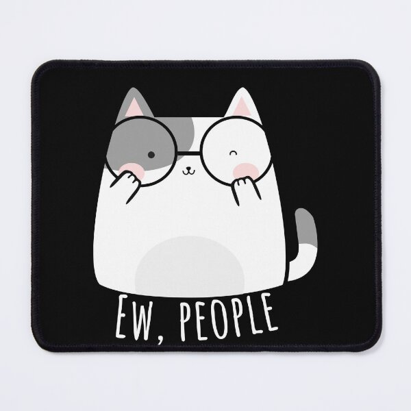Item preview, introverted but cat miaw lovers my favourite people and animal gifts for family and friends designed and sold by Fortified.