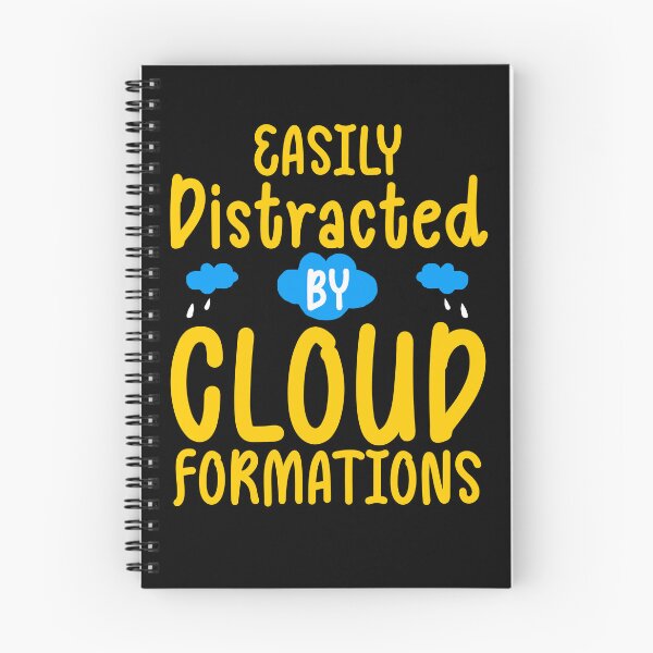 Item preview, Easily Distracted By Cloud Formations Storm Chasing designed and sold by Mst Shefali Akter.