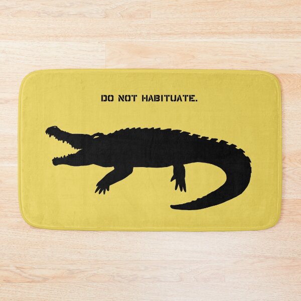 Item preview, Do Not Habituate Alligator designed and sold by Little Creature Creations.