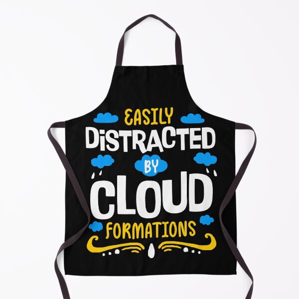 Item preview, Easily Distracted By Cloud Formations Funny Meteorologist designed and sold by Mst Shefali Akter.