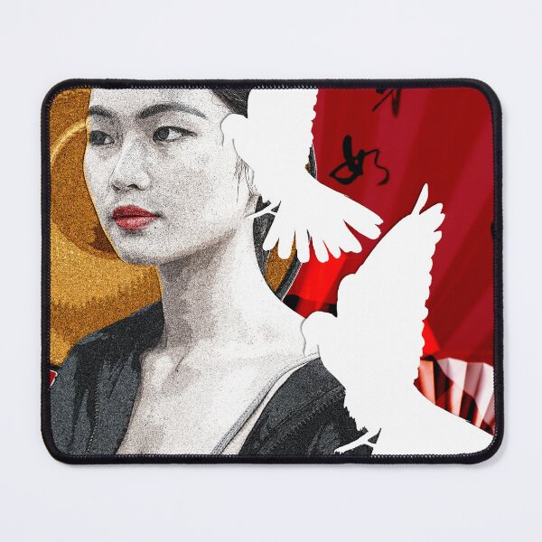 Item preview, Japanese Woman with Doves designed and sold by Leila8888.