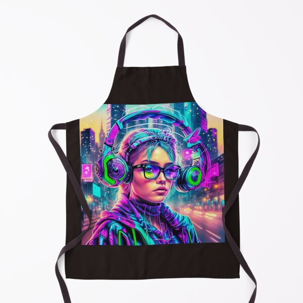 Item preview, RAVER GIRL/ Future DJ Girl (003)by BLACK DRAGON STREET WEAR designed and sold by Grin.