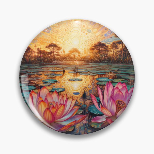 Aperçu de l'œuvre Lotus luminescent créée et vendue par MyEliteThreads.