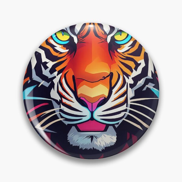 Item preview, Realistic 3D Tiger Vector T-Shirt Art designed and sold by RoyalArts53.