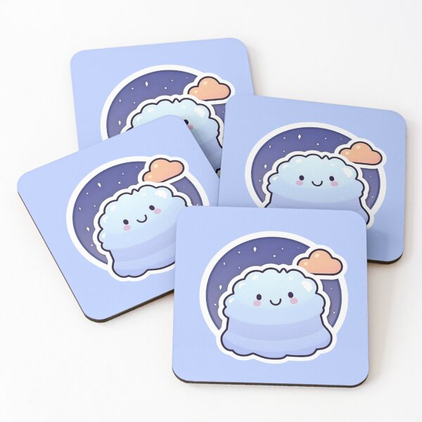 Item preview, Dreamy Blue Cloud Sticker  designed and sold by NightDumpling.