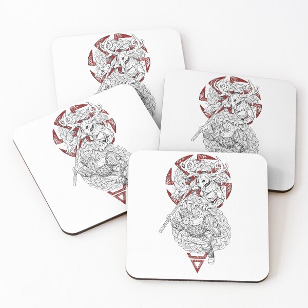 Item preview, Leshy fighting with warrior designed and sold by BlackForge.