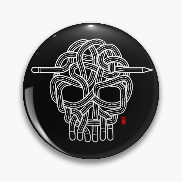 Item preview, Pencil Skull [white] designed and sold by 2Dgameartguru.