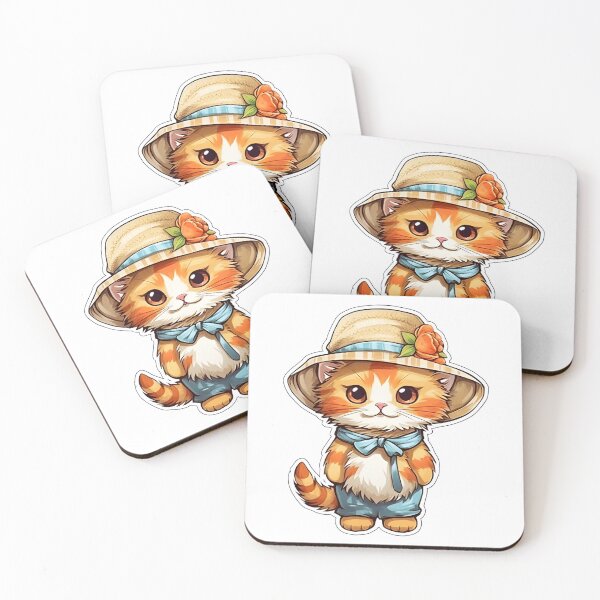 Item preview, Cat in hat designed and sold by StickerFrenzy11.