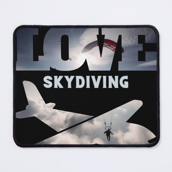Item preview, Skydiving, clouds and parachute designed and sold by HarriPaloma.