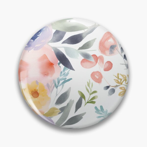 Item preview, Vertical Floral - Watercolor 03 designed and sold by walkinginspace.