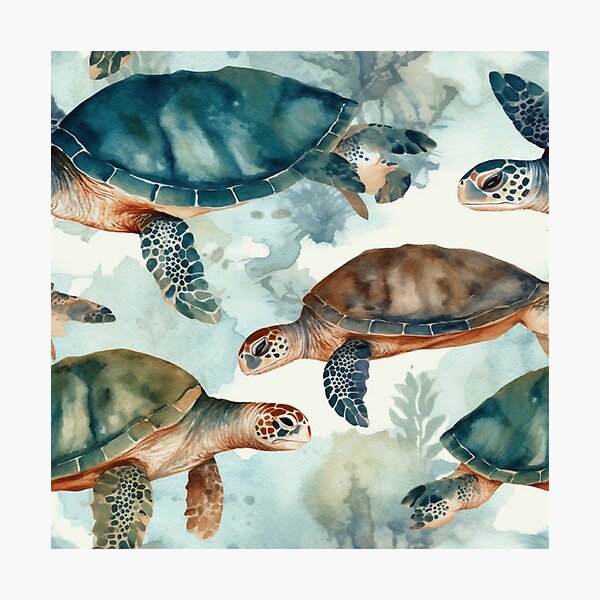Item preview, Seaturtles designed and sold by SuperUltraPrint.