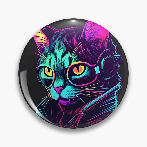 Item preview, CyberCat designed and sold by SmittenbyKitten.