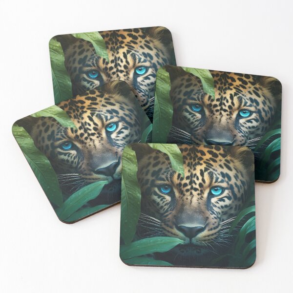 Item preview, Eyes of the Jungle: A Leopard's Gaze in Realistic Fantasy Art designed and sold by MonsterMatt87.