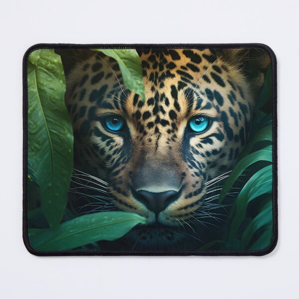 Item preview, Eyes of the Jungle: A Leopard's Gaze in Realistic Fantasy Art designed and sold by MonsterMatt87.