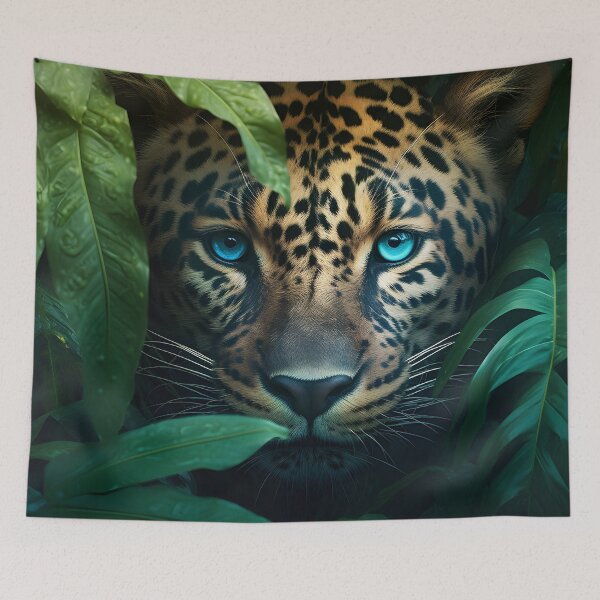 Item preview, Eyes of the Jungle: A Leopard's Gaze in Realistic Fantasy Art designed and sold by MonsterMatt87.