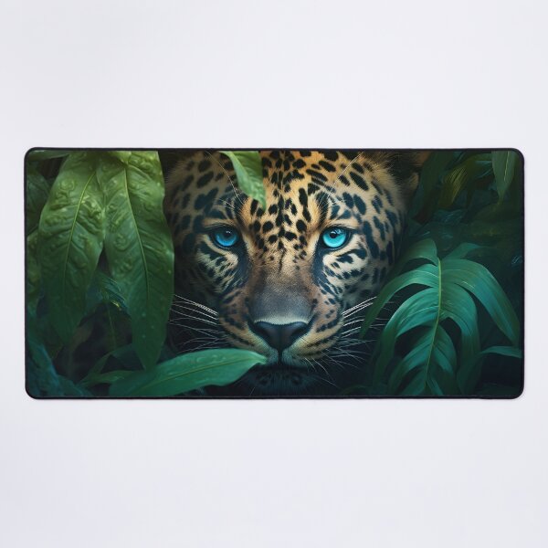 Item preview, Eyes of the Jungle: A Leopard's Gaze in Realistic Fantasy Art designed and sold by MonsterMatt87.