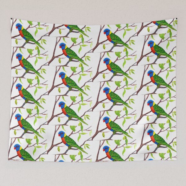 Item preview, Rainbow Lorikeet Bird designed and sold by Linda Callaghan.