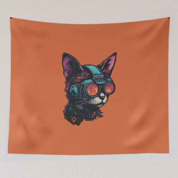 Item preview, Cybercat 2 designed and sold by SmittenbyKitten.