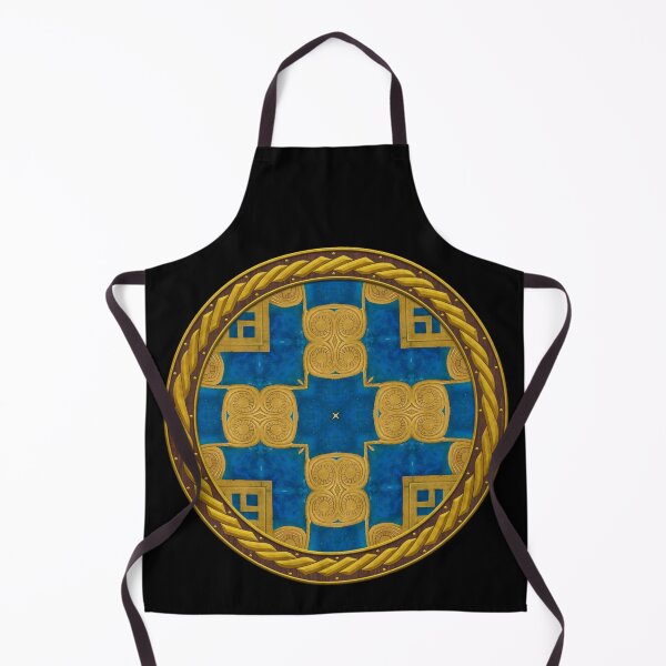 Item preview, Kaleidoscope New Kingdom Geometric Tile in Celtic Circle Frame 9 designed and sold by Swabcraft.
