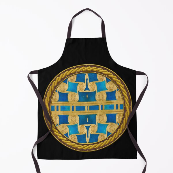 Item preview, Kaleidoscope New Kingdom Geometric Tile in Celtic Circle Frame 14 designed and sold by Swabcraft.