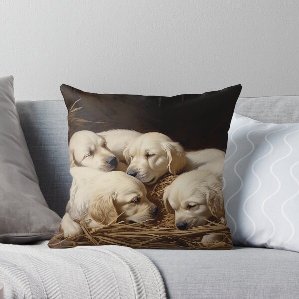 Aperçu de l'œuvre Chiots Golden Retriever créée et vendue par ebrawne.
