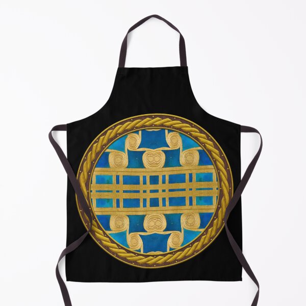 Item preview, Kaleidoscope New Kingdom Geometric Tile in Celtic Circle Frame 15 designed and sold by Swabcraft.