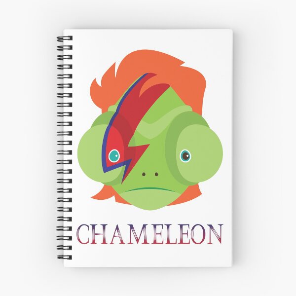 Item preview, Chamaleon as David Bowie designed and sold by babyrockstar.