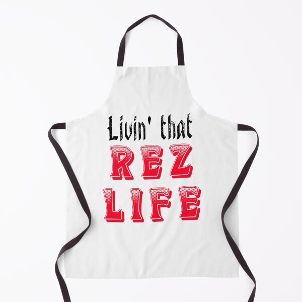 Item preview, Livin' That Rez Life - Black / Red designed and sold by JMWCD.