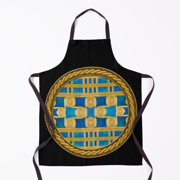 Item preview, Kaleidoscope New Kingdom Geometric Tile in Celtic Circle Frame 17 designed and sold by Swabcraft.