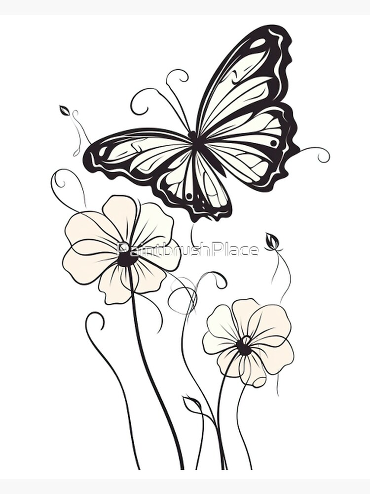 Whimsical Butterfly - Butterfly - Sticker