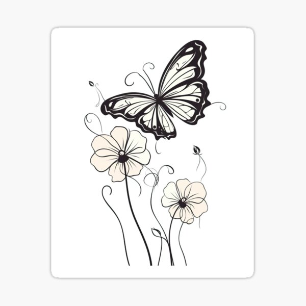 Floral Butterfly Tattoo Design by Sass-Haunted on DeviantArt