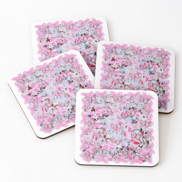 Item preview, Floral Pattern with Butterflies and Stars designed and sold by KC Morcom.