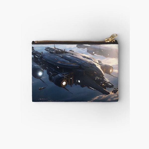 Item preview, Beyond the Horizon: A Spaceship in Orbit Above Earth designed and sold by MonsterMatt87.