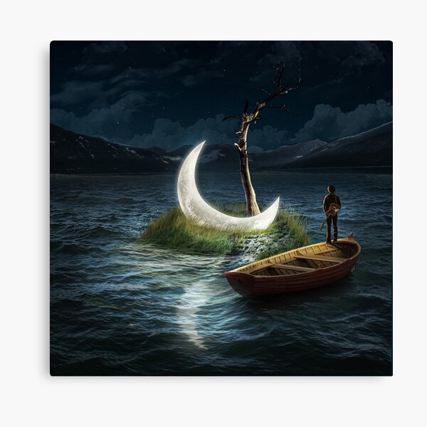 Moon Symphony VII Canvas Print
